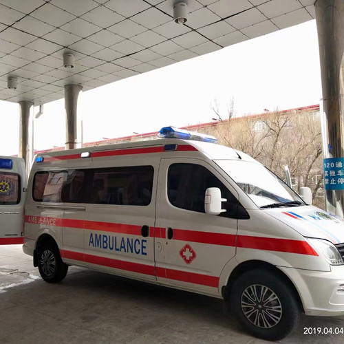 两当救护车出租服务案例2